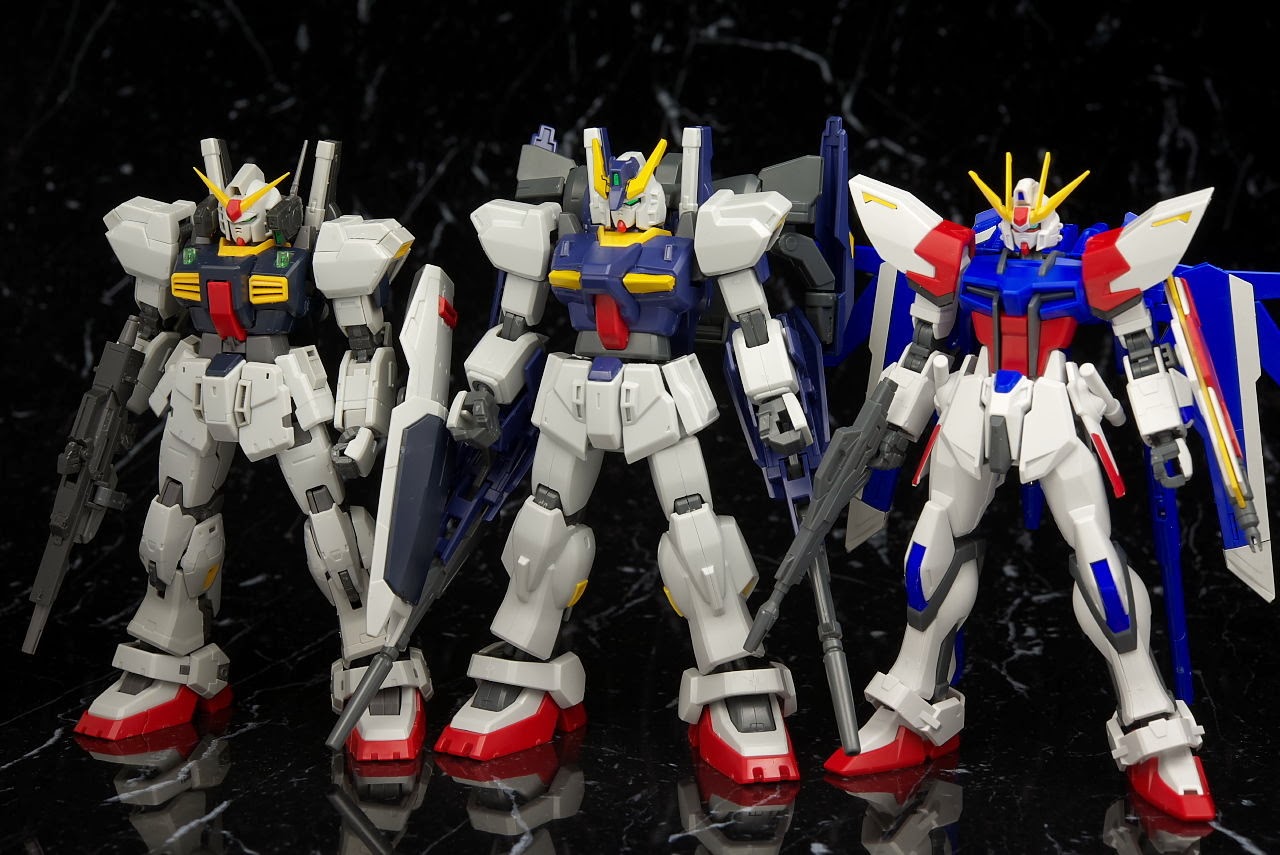 GUNDAM GUY: HG 1/144 Build Gundam Mk-II & HG 1/144 Build Booster
